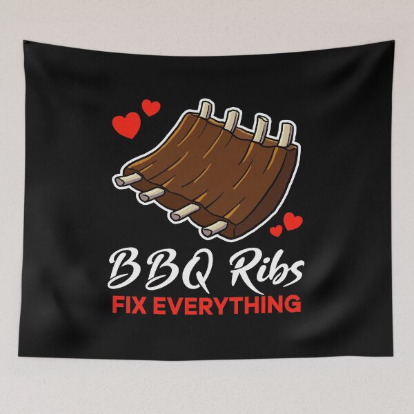 Item preview, Barbecue Ribs fix everything saying designed and sold by jonmlam.