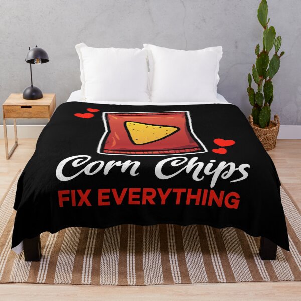 Item preview, Corn Chips fix everything saying designed and sold by jonmlam.