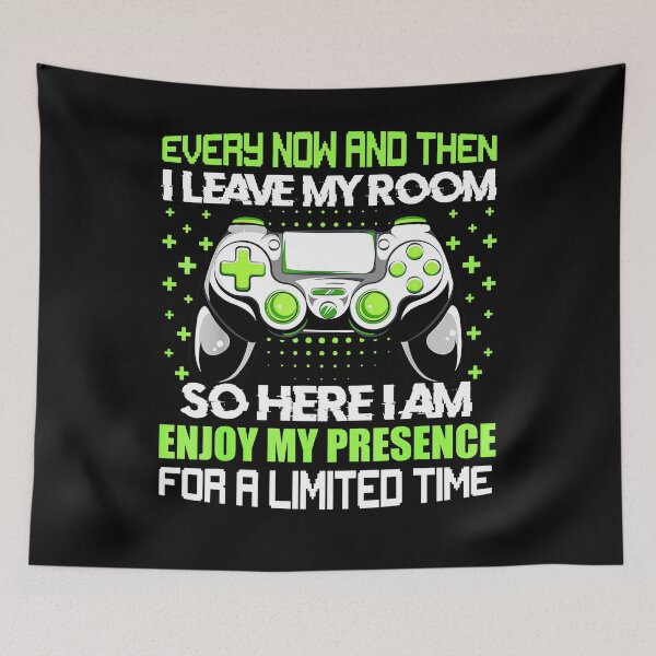Item preview, Funny Video Games Every Now And Then I Leave My Room Gaming designed and sold by Danielsson678.