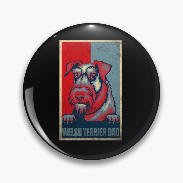 Item preview, Vintage Welsh Terrier Dad , Welsh Terrier Dog designed and sold by Africanob.
