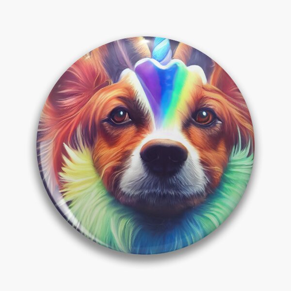 Item preview, Bruno Bunt - The rainbow dog who embodies love and equality designed and sold by Pixelboys.