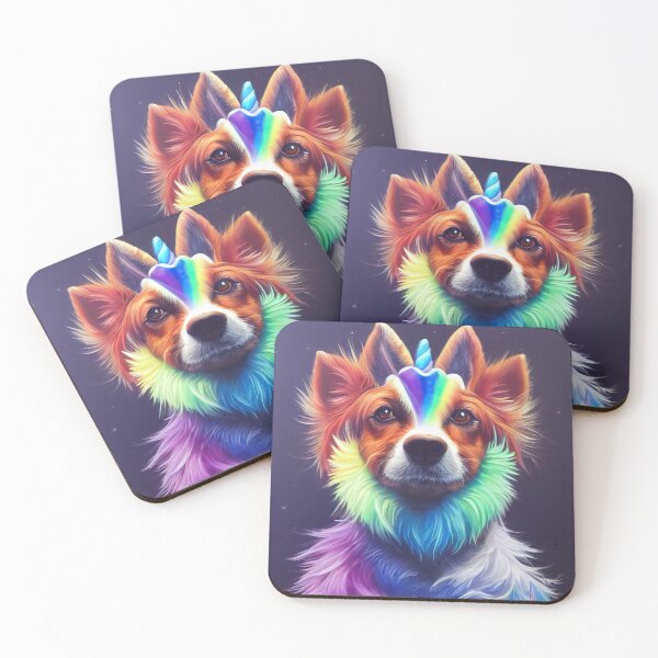 Item preview, Bruno Bunt - The rainbow dog who embodies love and equality designed and sold by Pixelboys.