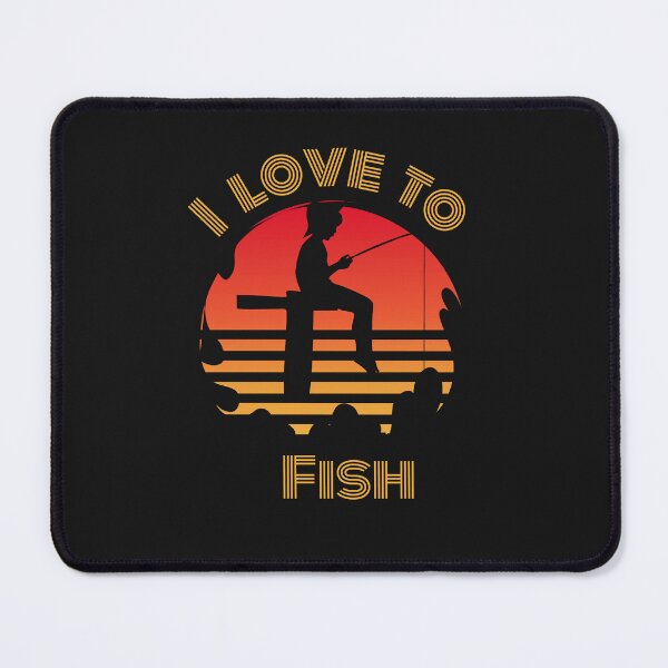 Item preview, I love to fish - Best Time of the Day designed and sold by Reelyfishing.