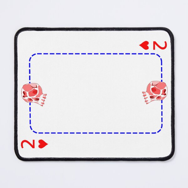 Item preview, 2 of hearts designed and sold by m-yoga-store.