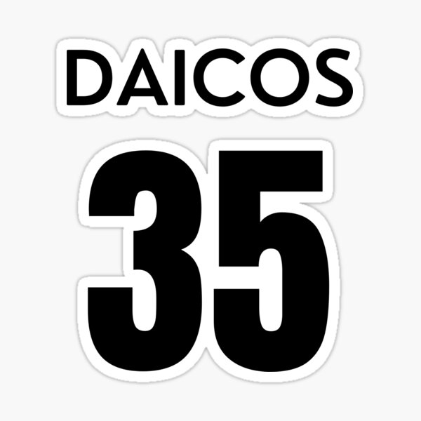 Item preview, Nick Daicos - Collingwood Magpies #35 designed and sold by visualsbyzoe.