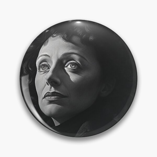 Item preview, Vintage Edith Piaf Portrait designed and sold by FrenchGallery.