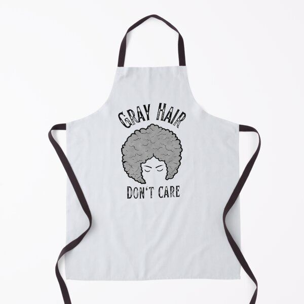 Item preview, Gray Hair, Don't Care - light background designed and sold by aliveinmiddle.