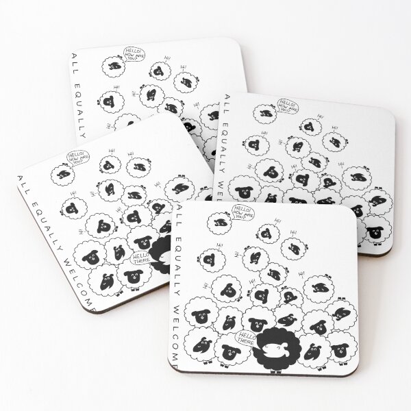 Item preview, All equally welcome designed and sold by Mintpoptrend.