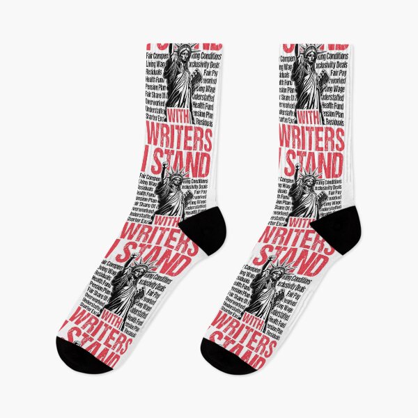 Item preview, I Stand With Writers Strike Statue Of Liberty Protest Fist designed and sold by GrandeDuc.
