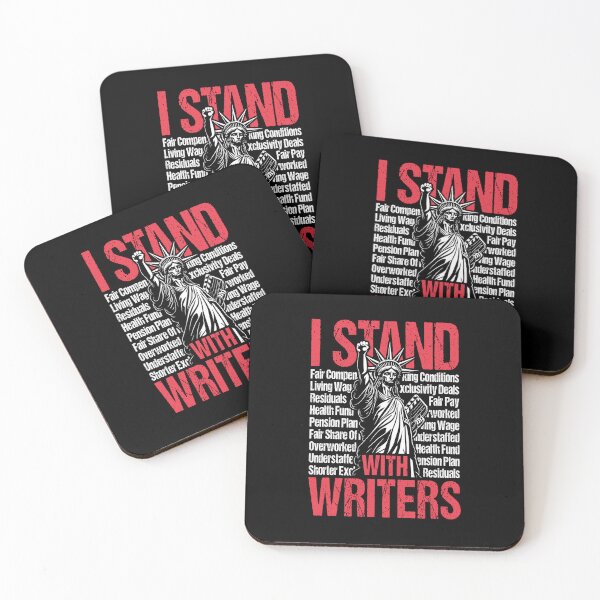 Item preview, I Stand With Writers Strike Statue Of Liberty Protest Fist designed and sold by GrandeDuc.