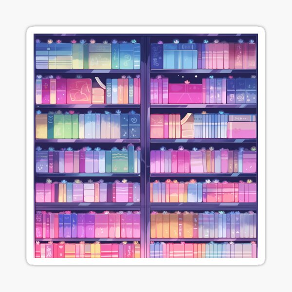 Book Case Stickers 