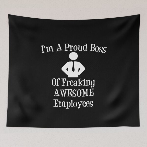 Item preview, I'm A Proud Boss of Freaking Awesome Employees V3 designed and sold by TeeTimeGuys.