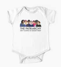 The Patriarchy Isn't Going to Smash Itself Short Sleeve Baby One-Piece