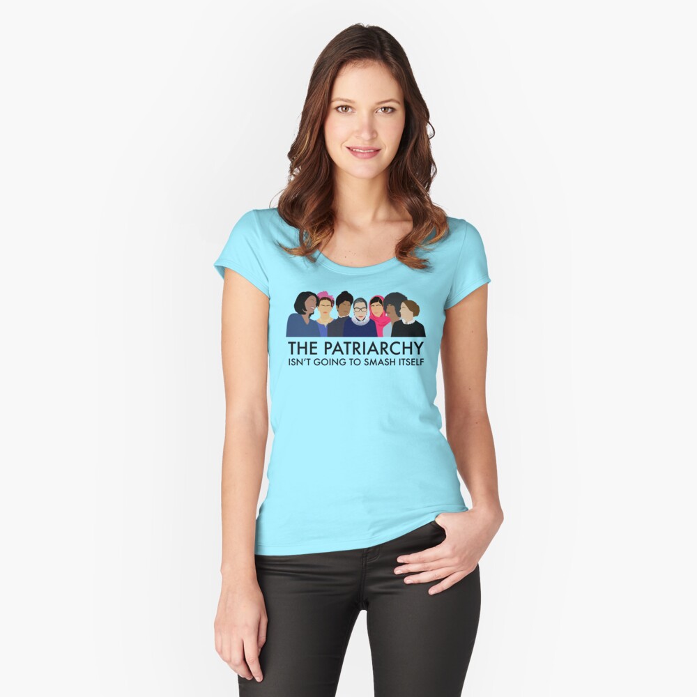 Item preview, Fitted Scoop T-Shirt designed and sold by thefilmartist.