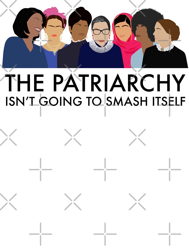 Thumbnail 2 of 2, Baby T-Shirt, The Patriarchy Isn't Going to Smash Itself designed and sold by thefilmartist.