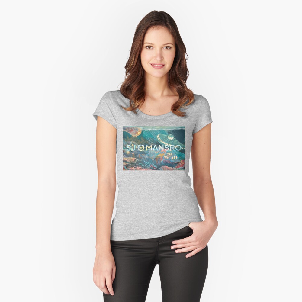 Item preview, Fitted Scoop T-Shirt designed and sold by AmisArt.
