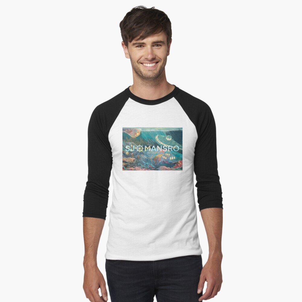 Item preview, Baseball ¾ Sleeve T-Shirt designed and sold by AmisArt.