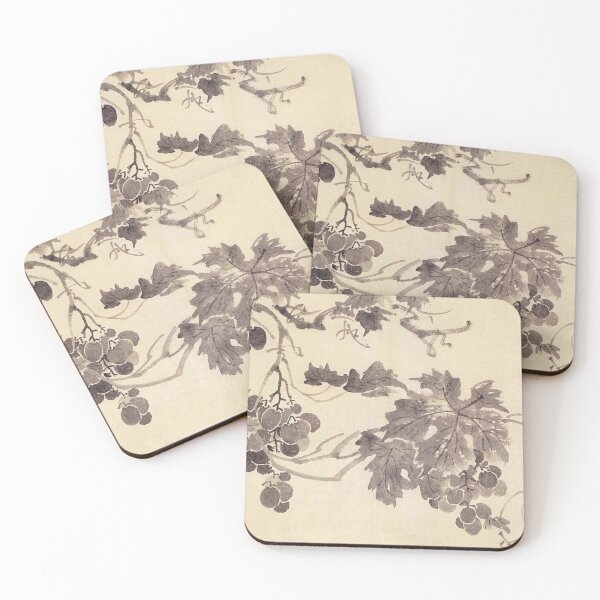 Item preview, Korean Painting Minhwa Grape designed and sold by tangerinemars.