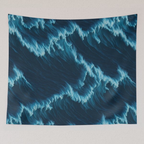 Item preview, Breaking Waves designed and sold by Saltys-Shop.