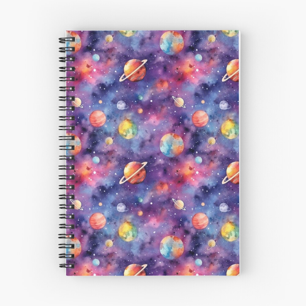 Item preview, Spiral Notebook designed and sold by TheThreePixels.
