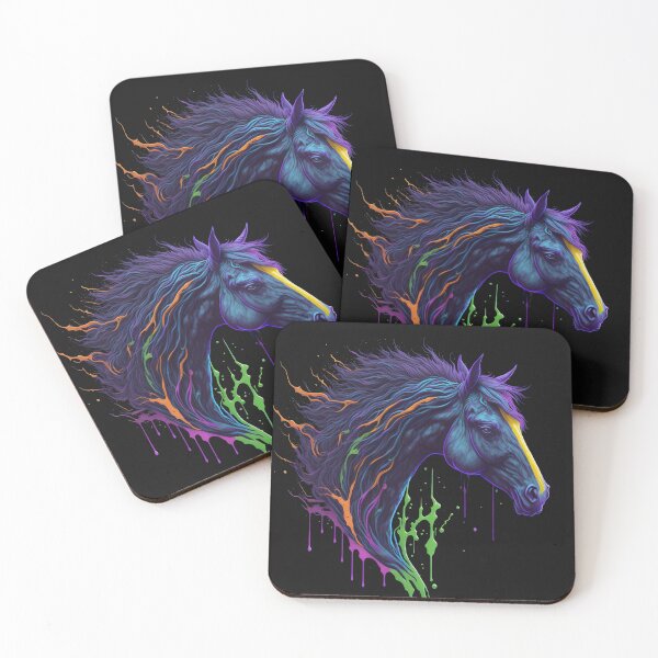 Item preview, Color-Splash Horse designed and sold by Saltys-Shop.