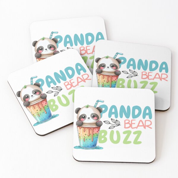 Item preview, Panda, Bear, Buzz cute little panda in a cup. designed and sold by KortsaCrea.