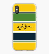 Ayrton Senna Helmet iPhone Case