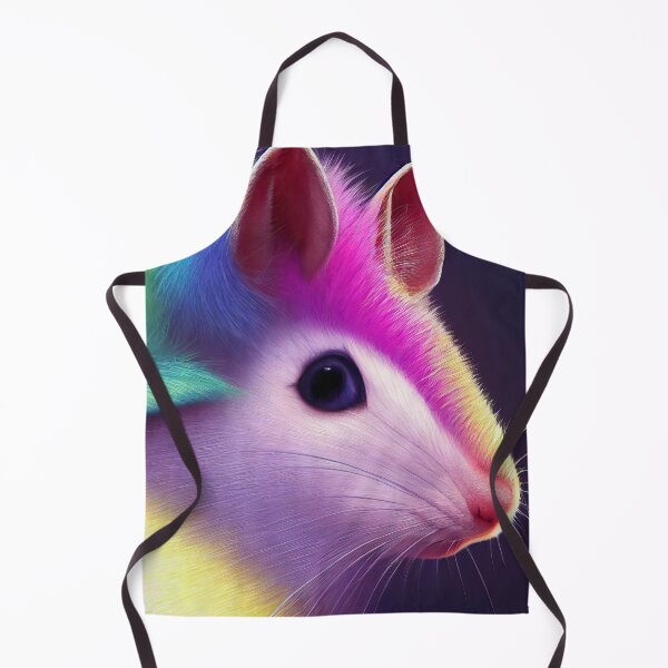 Item preview, Rainbow the color swirler - LGBQT+ baby rat designed and sold by Pixelboys.