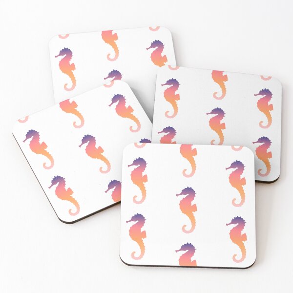 Item preview, Studland Seahorse in Orange / Pink / Purple designed and sold by SamJanner.