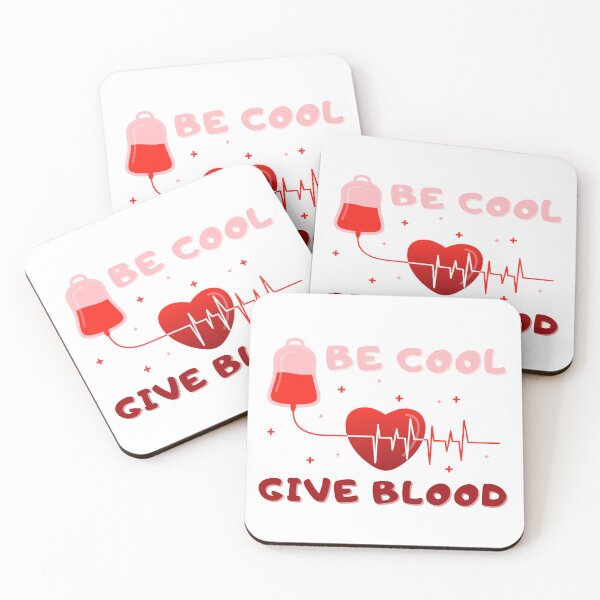 Item preview, Be Cool Give Blood designed and sold by MindPalette.