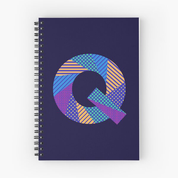 Item preview, Alphabet Letter Q Screen Print Design designed and sold by ToluaPrints.