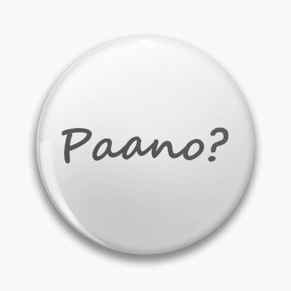 Item preview, Paano ? = How ? TAGALOG designed and sold by PabloBSanchez.