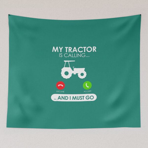 Item preview, County 	My Tractor Is Calling I Must Go Farmer 	 designed and sold by antebyagaathx.