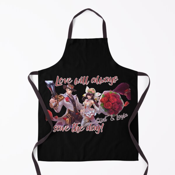 Item preview, Mobile Legends Bang Bang Fan Clint and Layla Valentines Love designed and sold by Kormix.