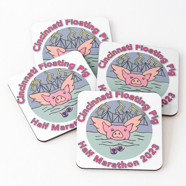 Item preview, Cincinnati Floating Pig Half Marathon designed and sold by FloatingPig2023.