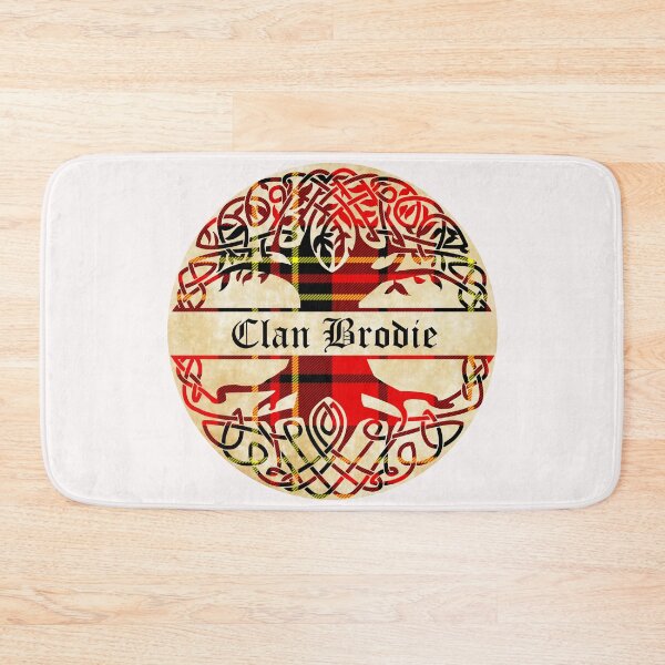 Item preview, Brodie Tree of Life Clan Scottish Surname tartan designed and sold by BagTown Clans.