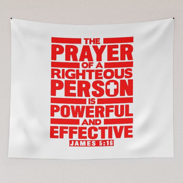 Item preview, James 5:16 The Prayer Of A Righteous Person Is Powerful And Effective designed and sold by plushism.