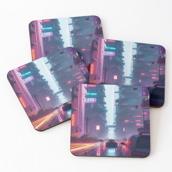 Item preview, Abstract Cyberpunk City designed and sold by jpvoodoo.