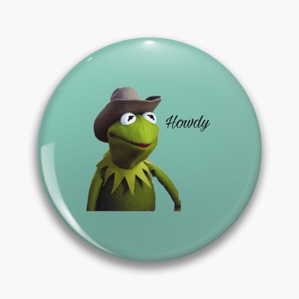 Item preview, Kermit the Frog Cowboy Howdy Meme Reaction  designed and sold by tigergoal35.