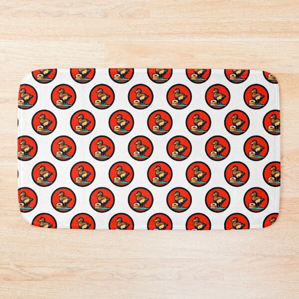 Item preview, Cute Duck With Donut designed and sold by AgataKaja.