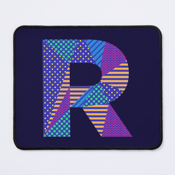 Item preview, Alphabet Letter R Screen Print Design designed and sold by ToluaPrints.