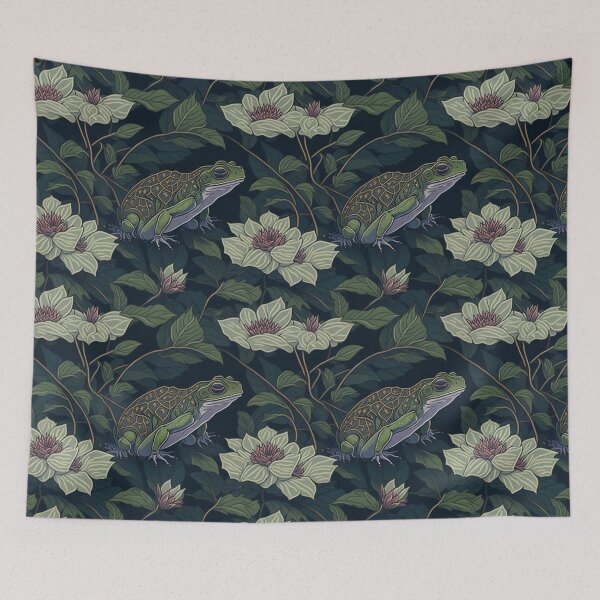 Item preview, "Art Style Japanese Frog" designed and sold by OasisOfGraphics.