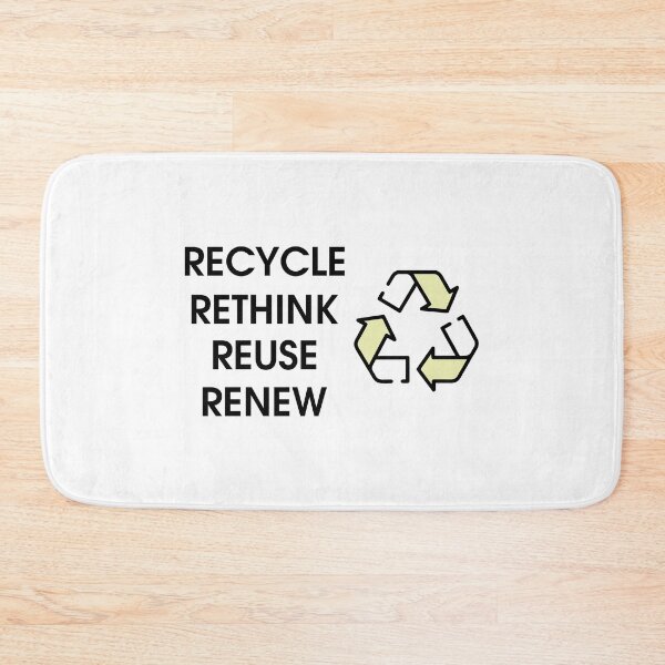 Item preview, Recycle rethink reuse renew designed and sold by sabinako.