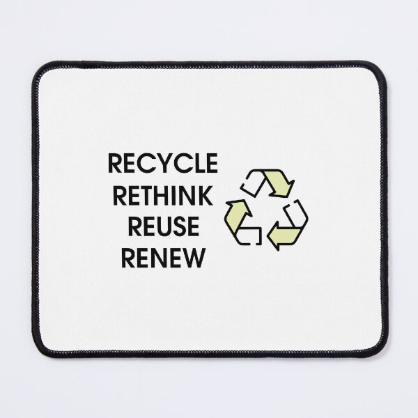 Item preview, Recycle rethink reuse renew designed and sold by sabinako.