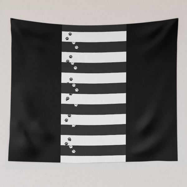 Item preview, PAW PRINT ZEBRA CROSSING designed and sold by ANDIBLAIR.