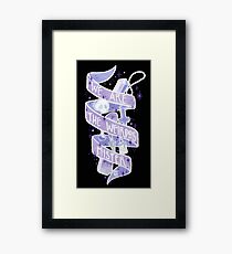We Are The Weirdos Framed Print