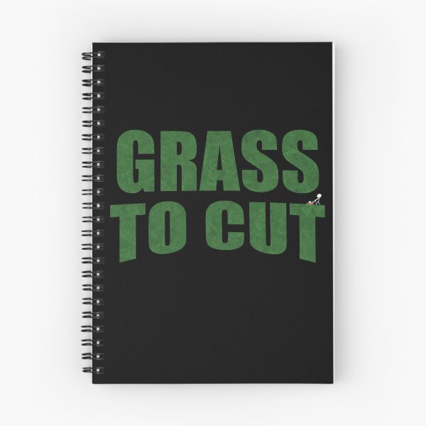 Item preview, Grass to cut garden lawnmower stickman designed and sold by SoulTrekking.