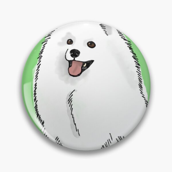 Item preview, J is for Japanese spitz | spitz dog | cute dog  designed and sold by DarbyHunterArt.