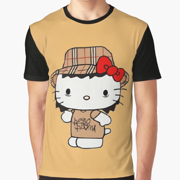 Pink Peso Pluma Hello Kitty Shirts Peso Pluma Hello Kitty