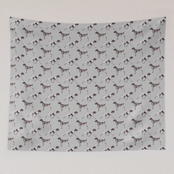 Item preview, German Wirehaired Pointer - Repeat Pattern designed and sold by Amber Westwood.